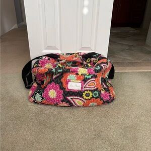 Vera Bradley Colorful Floral Travel Bag